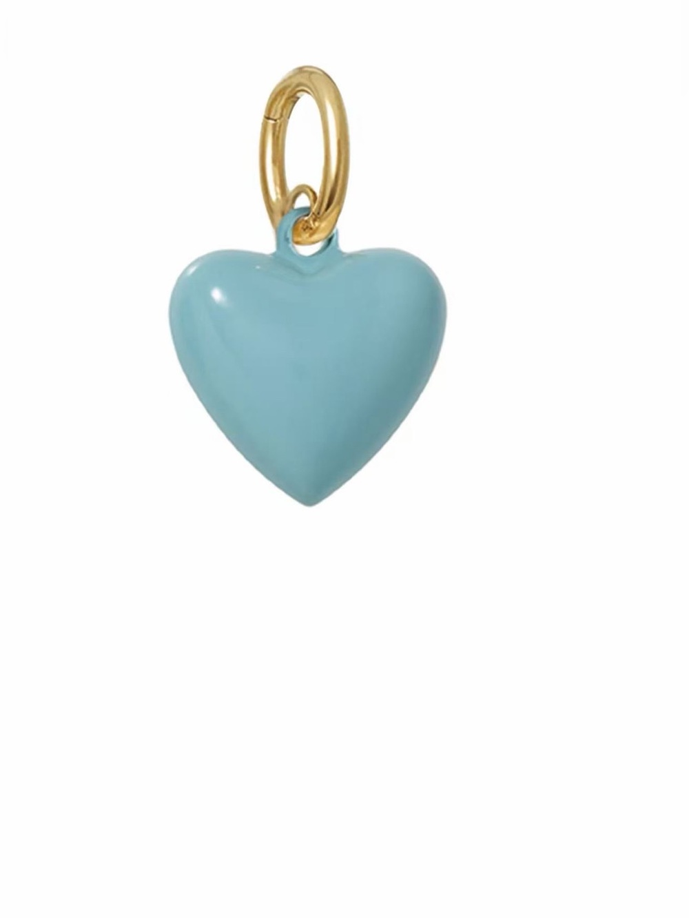 Roxanne Assoulin The Mini Puffy Heart Charms in Cloud *NEW*